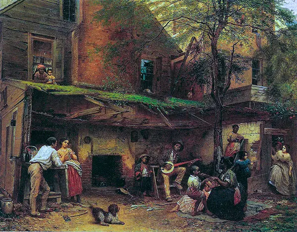 Negro Life at the South By Eastman Johnson