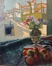 Bouquet on the Roofs By Georges Dufrenoy