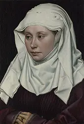 Portrait of a Woman By Robert Campin