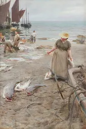 Fisk Market St Ives By Anders Zorn