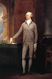 Portrait of Alexander Hamilton By John Trumbull