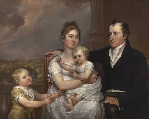 The Vernet Family 1806 By John Trumbull