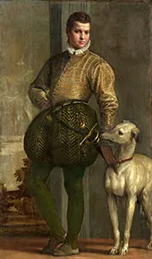 Boy with a Greyhound By Paolo Veronese
