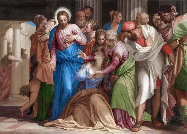 The Conversion of Mary Magdalene By Paolo Veronese