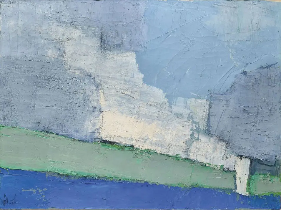 Landscape de Vaucluse By Nicolas De Stael