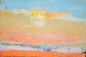 Ciel de Vaucluse 1953 By Nicolas De Stael