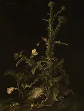 Thistle with Various Animals By Willem van Aelst