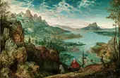 Landscape with the Flight Into Egypt By Pieter The Elder Bruegel