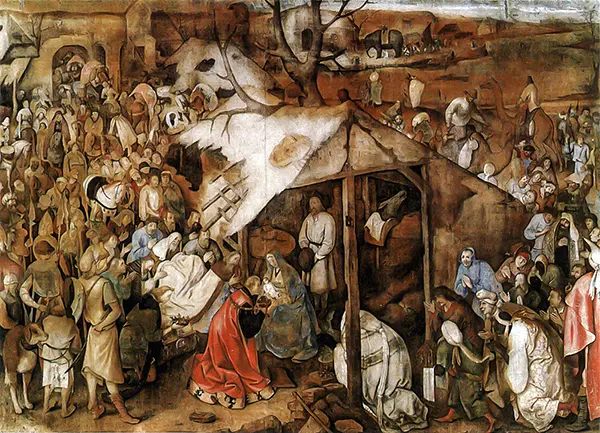 The Adoration of the Kings By Pieter The Elder Bruegel