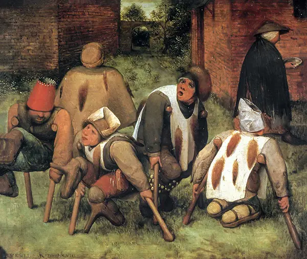 The Beggars By Pieter The Elder Bruegel