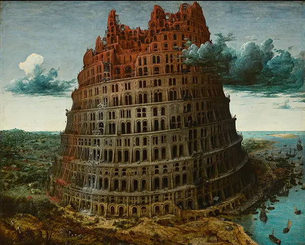 The Little Tower of Babel By Pieter The Elder Bruegel