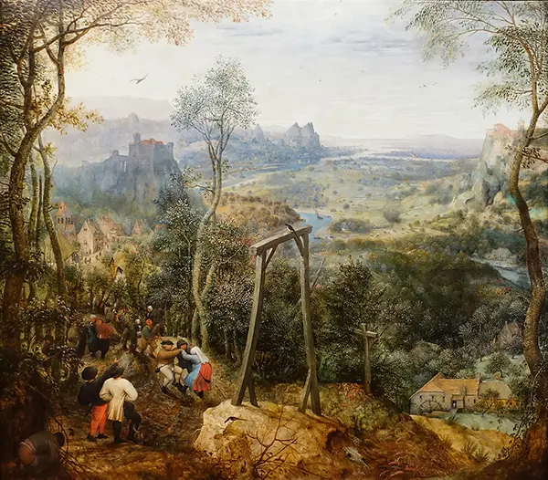 The Magpie on the Gallows By Pieter The Elder Bruegel