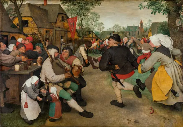 The Peasant Dance By Pieter The Elder Bruegel