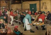 The Peasant Wedding, 1567 By Pieter The Elder Bruegel