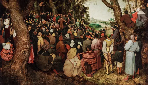 The Sermon of Saint John the Baptist By Pieter The Elder Bruegel