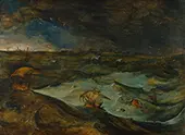 The Storm at Sea By Pieter The Elder Bruegel