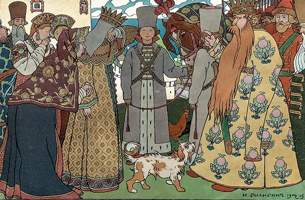 Fairytale of the Tsar Saltan By Ivan Bilibin
