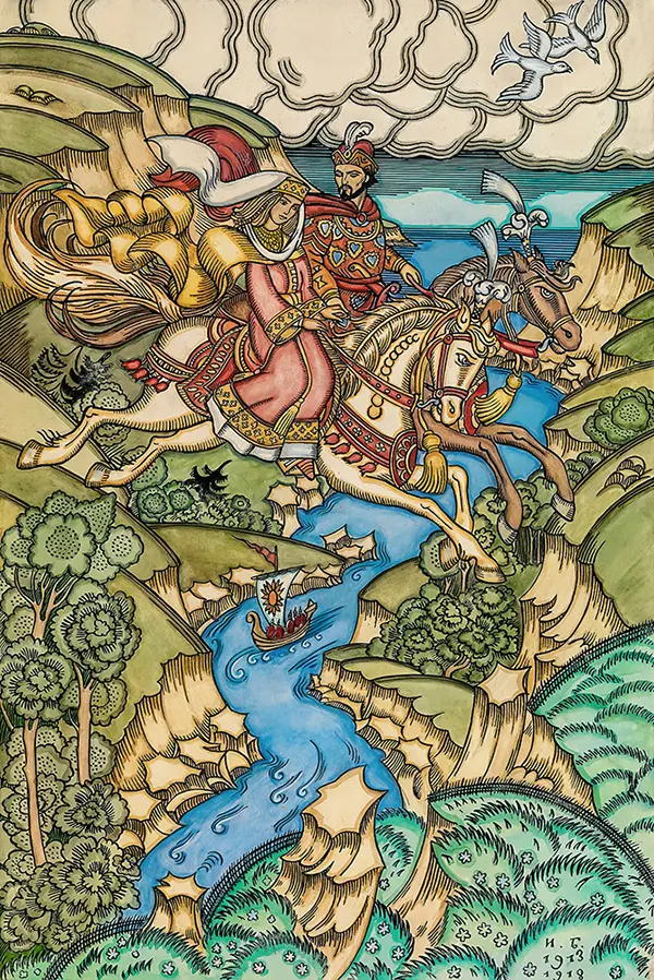 It Doesn't Look Like Maria Morevna By Ivan Bilibin