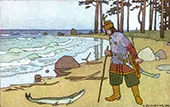 On the Shore By Ivan Bilibin