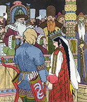 Prince and Princess By Ivan Bilibin