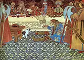 The Feast By Ivan Bilibin
