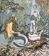 The Little Mermaid By Ivan Bilibin