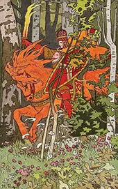 The Red Rider, 1902 By Ivan Bilibin