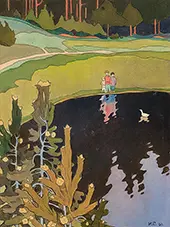 The White Duck By Ivan Bilibin