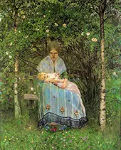 First Summer, 1902 By Heinrich Vogeler