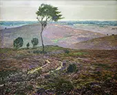 Heide am Wilseder Berg, 1910 By Heinrich Vogeler