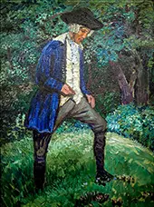 Moor Commissioner Jurgen Christian Findorff, 1913 By Heinrich Vogeler