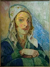 Portrait of Sonja Marchlewska, 1923 By Heinrich Vogeler