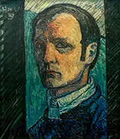 Self Portrait, 1914 By Heinrich Vogeler