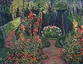 Summer Garden, 1913 By Heinrich Vogeler