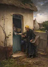 Charity, 1924 By Georges Laugee