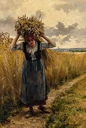 The Harvest By Georges Laugee