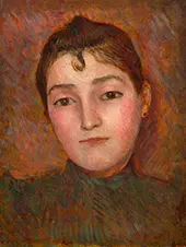Portrait of a Lady By Marie Bracquemond