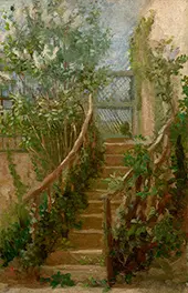 The Staircase By Marie Bracquemond