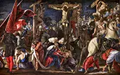 Crucifixion, 1560 By Tintoretto