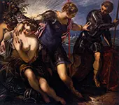 Minerva Repelling Mars, 1578 By Tintoretto