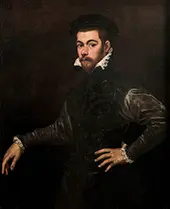 Portrait of a Gentleman, 1554 By Tintoretto