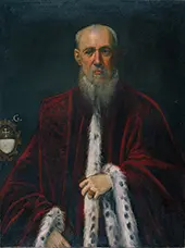 Portrait of the Procurator Alessandro Gritti, 1581 By Tintoretto