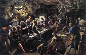 The Last Supper, 1592 By Tintoretto