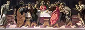 The Last Supper 3 By Tintoretto