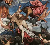 The Origin of the Milky Way, 1575 By Tintoretto