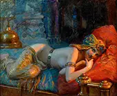 An Exotic Beauty By Gaston Bussiere