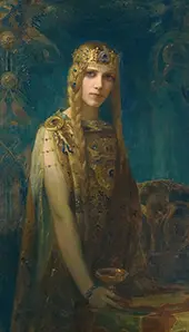 Isolde the Celt Princess, 1911 By Gaston Bussiere
