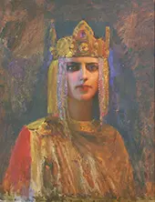 The Blonde Yseult By Gaston Bussiere