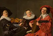 The Concert, 1633 By Judith Leyster