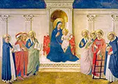 Madonna and Child with Saints By Fra Angelico